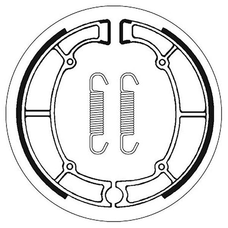 SBS BRAKE SHOES WITH SPRINGS (5192060100) - DRIVEN Canada's Powersports 5192060100