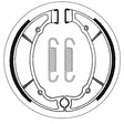 SBS BRAKE SHOES WITH SPRINGS (5192064100) - DRIVEN Canada's Powersports 5192064100