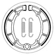 SBS BRAKE SHOES WITH SPRINGS (5192065100) - DRIVEN Canada's Powersports 5192065100