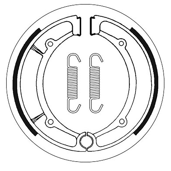 SBS BRAKE SHOES WITH SPRINGS (5192066100) - DRIVEN Canada's Powersports 5192066100