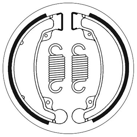 SBS BRAKE SHOES WITH SPRINGS (5192069100) - DRIVEN Canada's Powersports 5192069100