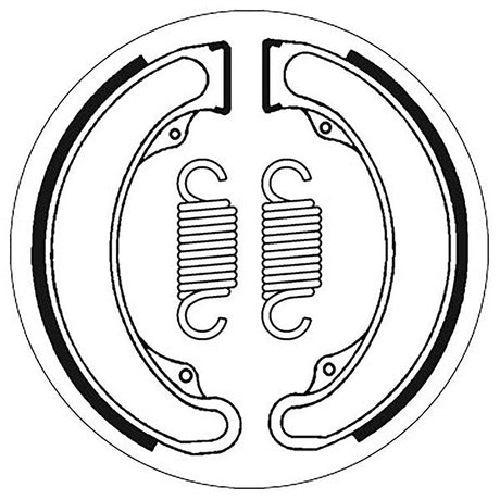 SBS BRAKE SHOES WITH SPRINGS (5192070100) - DRIVEN Canada's Powersports 5192070100