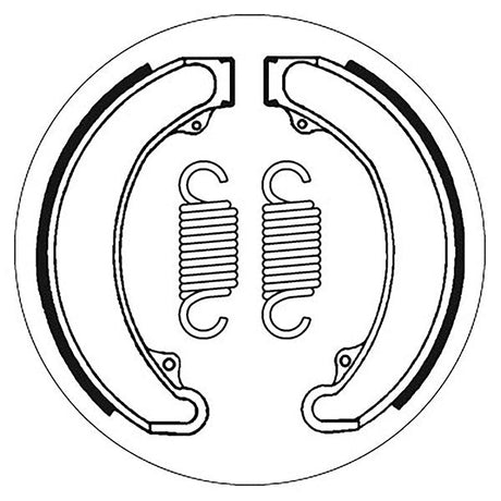 SBS BRAKE SHOES WITH SPRINGS (5192071100) - DRIVEN Canada's Powersports 5192071100