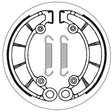 SBS BRAKE SHOES WITH SPRINGS (5192072100) - DRIVEN Canada's Powersports 5192072100