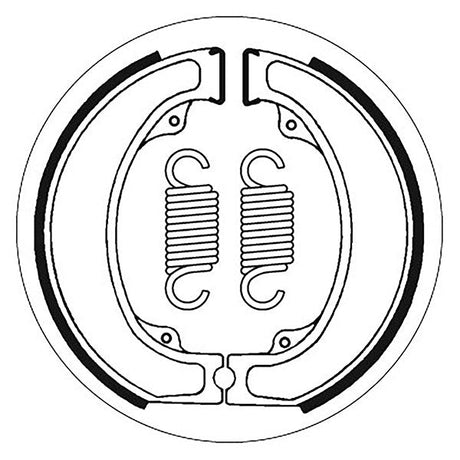 SBS BRAKE SHOES WITH SPRINGS (5192075100) - DRIVEN Canada's Powersports 5192075100