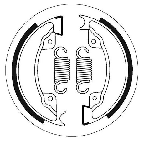 SBS BRAKE SHOES WITH SPRINGS (5192077100) - DRIVEN Canada's Powersports 5192077100