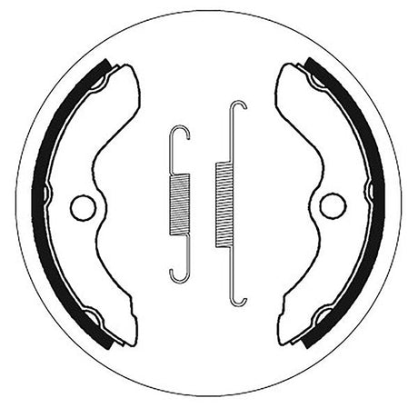 SBS BRAKE SHOES WITH SPRINGS (5192083100) - DRIVEN Canada's Powersports 5192083100