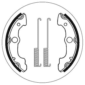 SBS BRAKE SHOES WITH SPRINGS (5192085100) - DRIVEN Canada's Powersports 5192085100