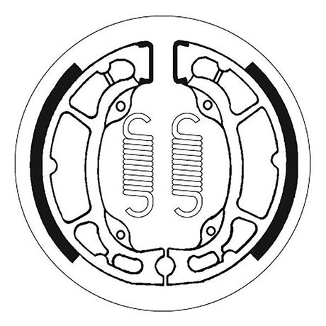 SBS BRAKE SHOES WITH SPRINGS (5192087100) - DRIVEN Canada's Powersports 5192087100