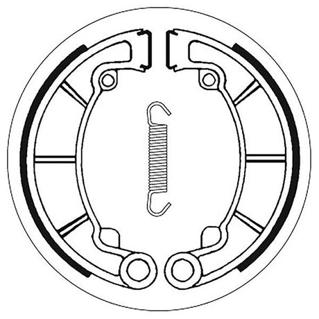 SBS BRAKE SHOES WITH SPRINGS (5192088100) - DRIVEN Canada's Powersports 5192088100