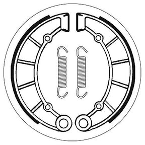 SBS BRAKE SHOES WITH SPRINGS (5192091100) - DRIVEN Canada's Powersports 5192091100