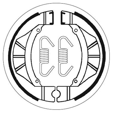 SBS BRAKE SHOES WITH SPRINGS (5192092100) - DRIVEN Canada's Powersports 5192092100