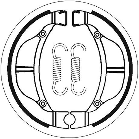 SBS BRAKE SHOES WITH SPRINGS (5192093100) - DRIVEN Canada's Powersports 5192093100