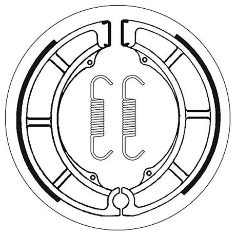 SBS BRAKE SHOES WITH SPRINGS (5192097100) - DRIVEN Canada's Powersports 5192097100