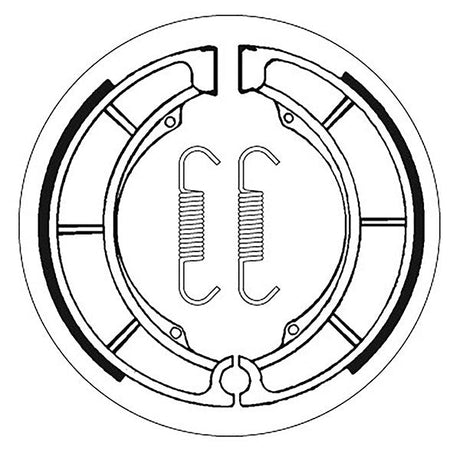 SBS BRAKE SHOES WITH SPRINGS (5192098100) - DRIVEN Canada's Powersports 5192098100