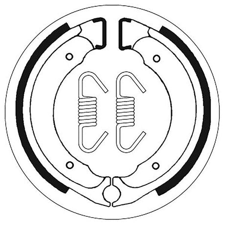 SBS BRAKE SHOES WITH SPRINGS (5192101100) - DRIVEN Canada's Powersports 5192101100