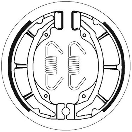 SBS BRAKE SHOES WITH SPRINGS (5192103100) - DRIVEN Canada's Powersports 5192103100