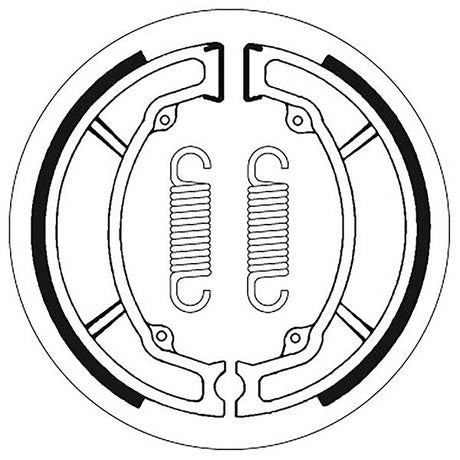 SBS BRAKE SHOES WITH SPRINGS (5192104100) - DRIVEN Canada's Powersports 5192104100