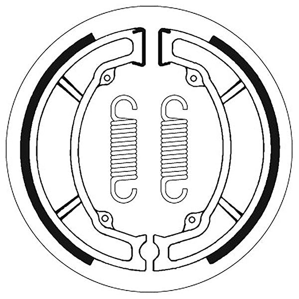 SBS BRAKE SHOES WITH SPRINGS (5192104100) - DRIVEN Canada's Powersports 5192104100