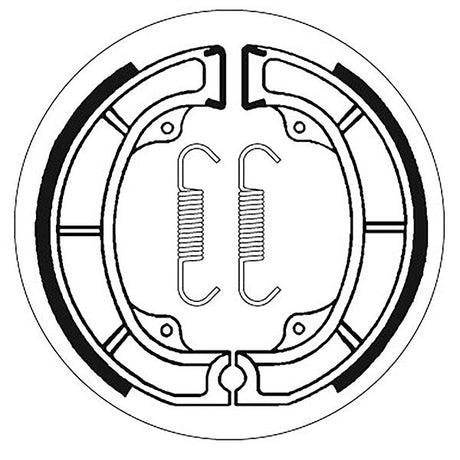 SBS BRAKE SHOES WITH SPRINGS (5192107100) - DRIVEN Canada's Powersports 5192107100