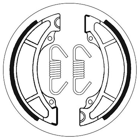 SBS BRAKE SHOES WITH SPRINGS (5192108100) - DRIVEN Canada's Powersports 5192108100