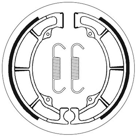 SBS BRAKE SHOES WITH SPRINGS (5192110100) - DRIVEN Canada's Powersports 5192110100