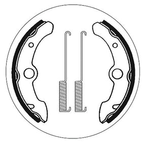 SBS BRAKE SHOES WITH SPRINGS (5192114100) - DRIVEN Canada's Powersports 5192114100