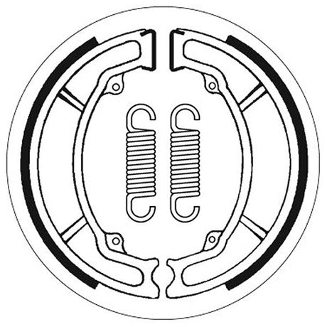 SBS BRAKE SHOES WITH SPRINGS (5192115100) - DRIVEN Canada's Powersports 5192115100