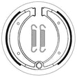 SBS BRAKE SHOES WITH SPRINGS (5192116100) - DRIVEN Canada's Powersports 5192116100