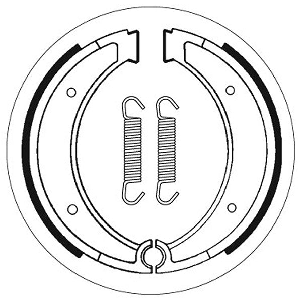SBS BRAKE SHOES WITH SPRINGS (5192116100) - DRIVEN Canada's Powersports 5192116100