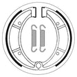 SBS BRAKE SHOES WITH SPRINGS (5192117100) - DRIVEN Canada's Powersports 5192117100