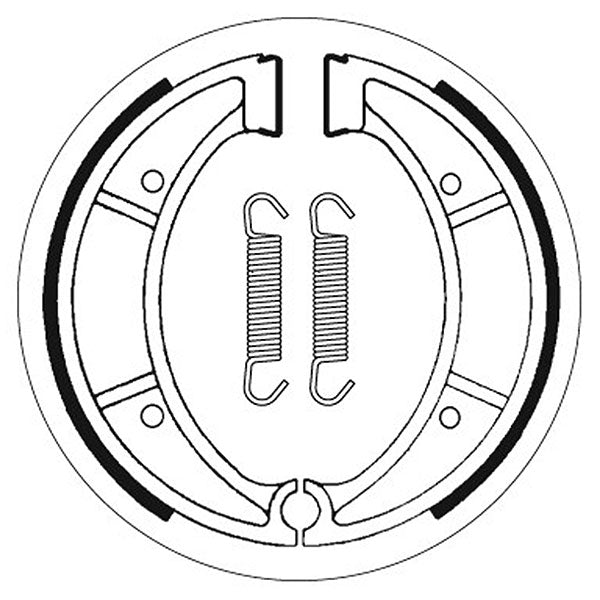 SBS BRAKE SHOES WITH SPRINGS (5192117100) - DRIVEN Canada's Powersports 5192117100