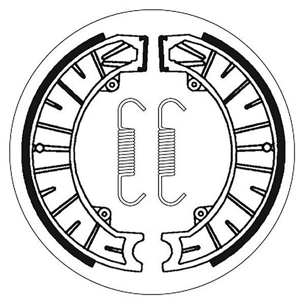 SBS BRAKE SHOES WITH SPRINGS (5192121100) - DRIVEN Canada's Powersports 5192121100