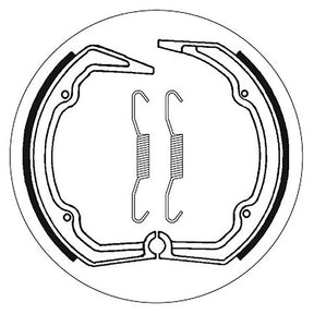 SBS BRAKE SHOES WITH SPRINGS (5192141100) - DRIVEN Canada's Powersports 5192141100