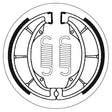 SBS BRAKE SHOES WITH SPRINGS (5192183100) - DRIVEN Canada's Powersports 5192183100