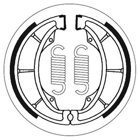 SBS BRAKE SHOES WITH SPRINGS (5192183100) - DRIVEN Canada's Powersports 5192183100