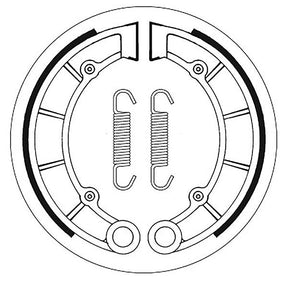 SBS BRAKE SHOES WITH SPRINGS (5192197100) - DRIVEN Canada's Powersports 5192197100
