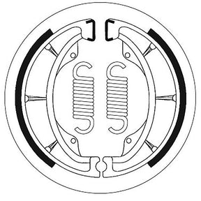 SBS BRAKE SHOES WITH SPRINGS (5192202100) - DRIVEN Canada's Powersports 5192202100