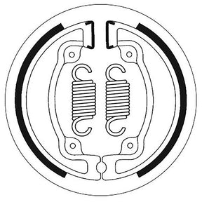 SBS BRAKE SHOES WITH SPRINGS (5192203100) - DRIVEN Canada's Powersports 5192203100
