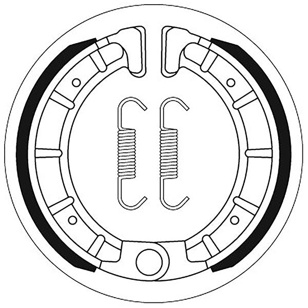 SBS BRAKE SHOES WITH SPRINGS (5192206100) - DRIVEN Canada's Powersports 5192206100