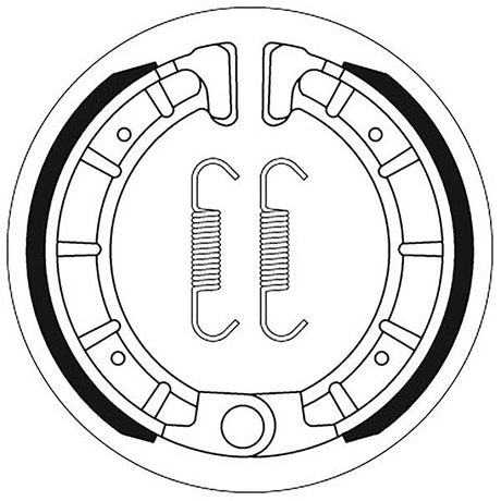 SBS BRAKE SHOES WITH SPRINGS (5192206100) - DRIVEN Canada's Powersports 5192206100