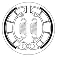 SBS BRAKE SHOES WITH SPRINGS (5192207100) - DRIVEN Canada's Powersports 5192207100