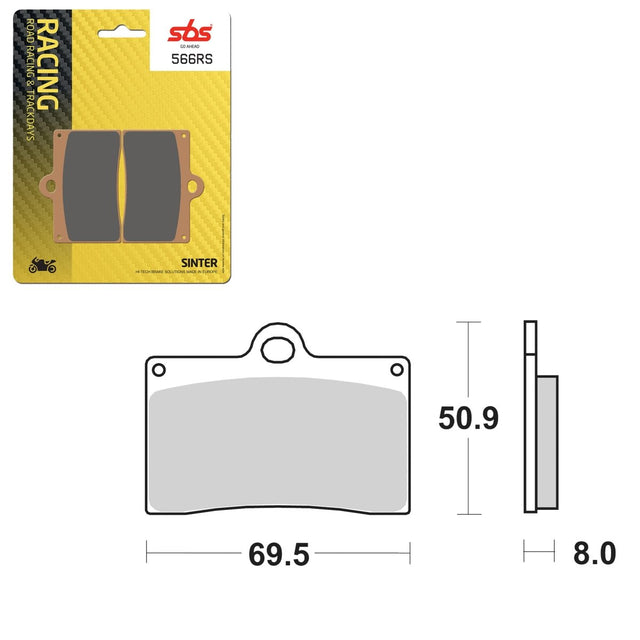 SBS CERAMIC BRAKE PAD (01627566) - DRIVEN Canada's Powersports 01627566