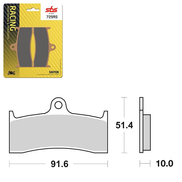 SBS CERAMIC BRAKE PAD (01627729) - DRIVEN Canada's Powersports 01627729