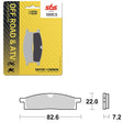 SBS CLUB, TRAILS & LEISURE CARBON BRAKE PAD (6330589108) - DRIVEN Canada's Powersports 6330589108
