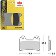 SBS DS - 1 DUAL SINTER DYNAMIC RACING CONCEPT FRONT BRAKE PAD (6370706108) - DRIVEN Canada's Powersports 6370706108