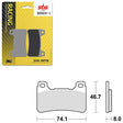 SBS DS - 1 DUAL SINTER DYNAMIC RACING CONCEPT FRONT BRAKE PAD (6370809108) - DRIVEN Canada's Powersports 6370809108