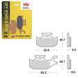 SBS EVO SINTER BRAKE PAD (6450754100) - DRIVEN Canada's Powersports 6450754100