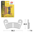SBS EVO SINTER BRAKE PAD (6450898100) - DRIVEN Canada's Powersports 6450898100