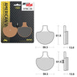 SBS HIGH PERFORMANCE & NO DUST SINTER FRONT BRAKE PAD (6550579108) - DRIVEN Canada's Powersports 6550579108